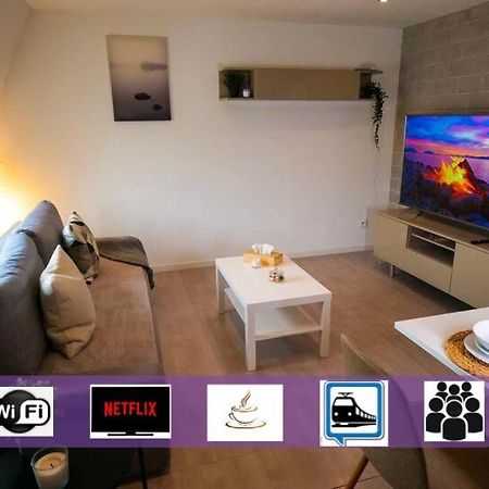 # Le 4 # Tres Beau Appartement T3 Neuf, Tout Confort, Mulhouse Centre Ville Ngoại thất bức ảnh