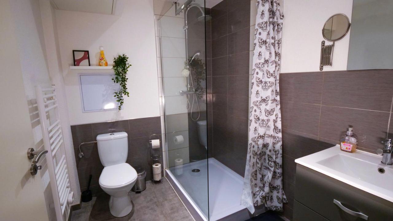 # Le 4 # Tres Beau Appartement T3 Neuf, Tout Confort, Mulhouse Centre Ville Ngoại thất bức ảnh