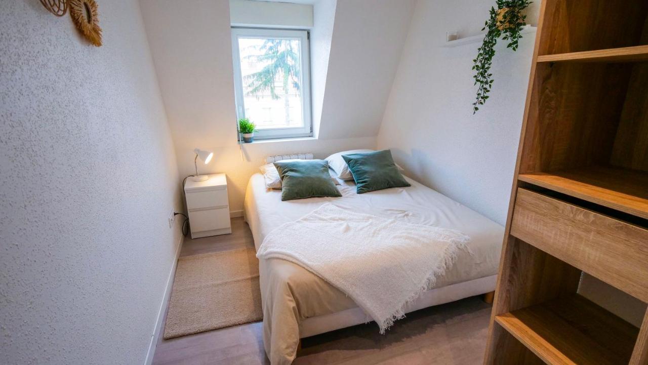 # Le 4 # Tres Beau Appartement T3 Neuf, Tout Confort, Mulhouse Centre Ville Ngoại thất bức ảnh