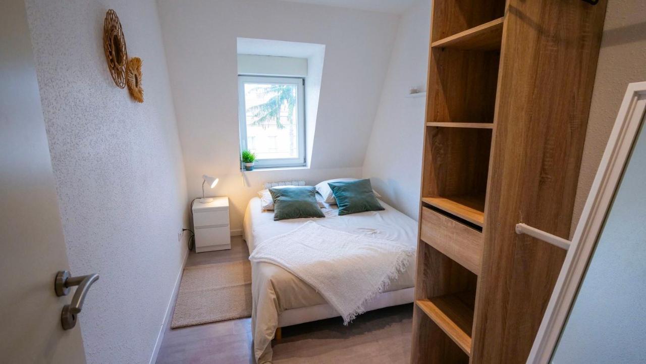 # Le 4 # Tres Beau Appartement T3 Neuf, Tout Confort, Mulhouse Centre Ville Ngoại thất bức ảnh
